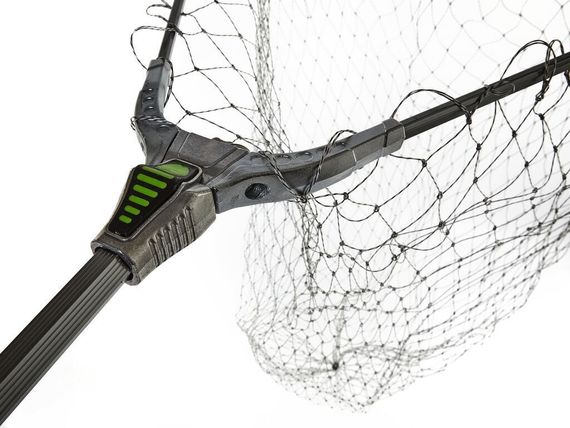 Подсачек складной Lucky John телескопический 250х70х70см корд