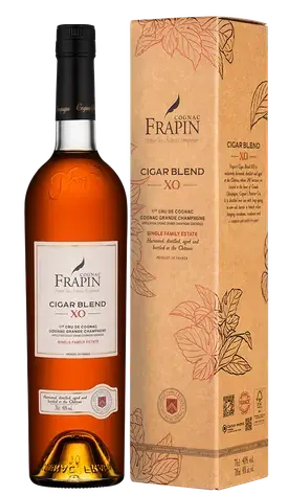Коньяк Frapin Cognac Grande Champagne, Cigar Blend XO, 0.7 л