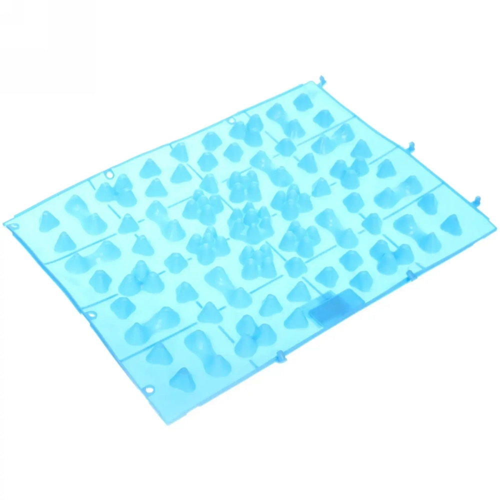 Коврик массажный для ног «Лёгкость» 28*38 см, микс