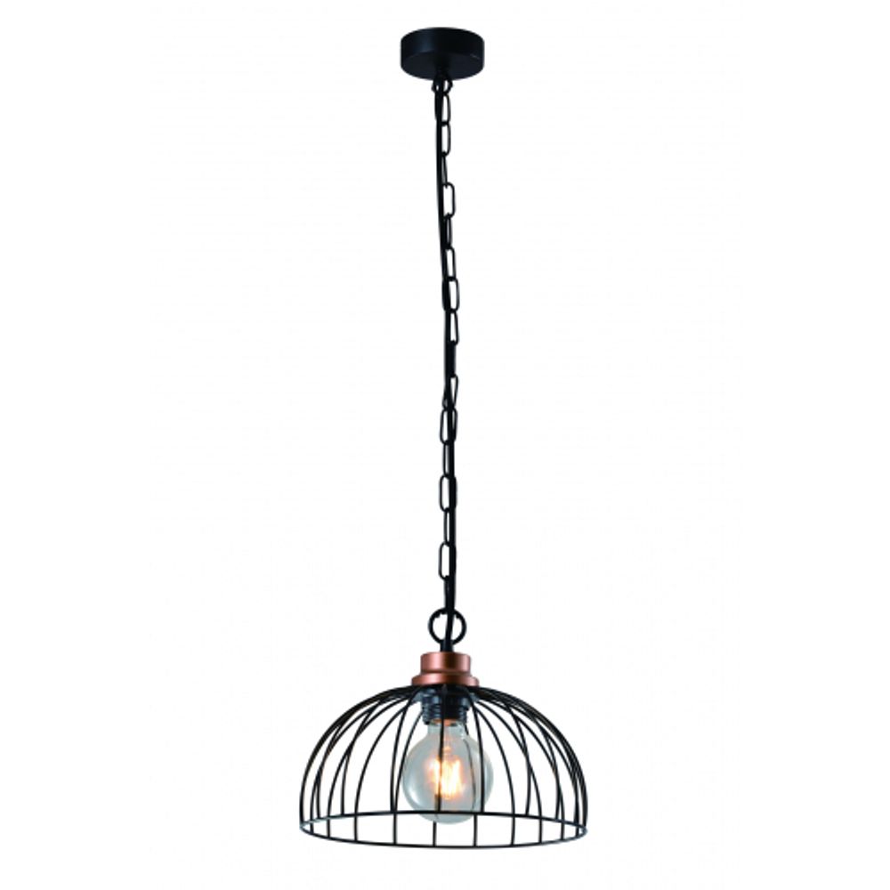 Светильник подвесной (подвес) Rivoli Agarola 1018-106 1 х Е27 40 Вт лофт - кантри | Rivoli