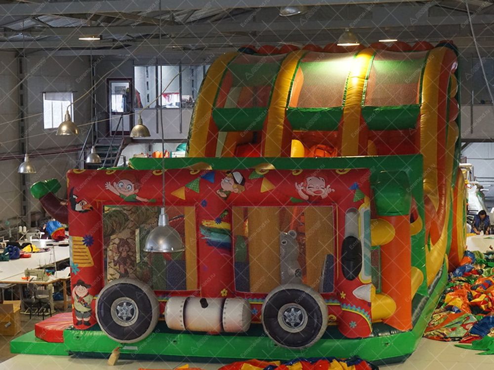 Батут-горка "Танзания"