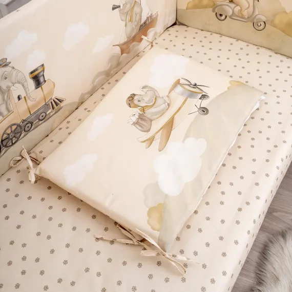 Комплект постельного белья Lollycottons Письмо другу 6 предметов