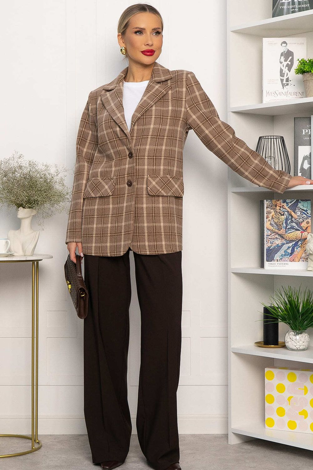 Пальто-пиджак Чендлер (бежевый) Б14157-7М LT Collection