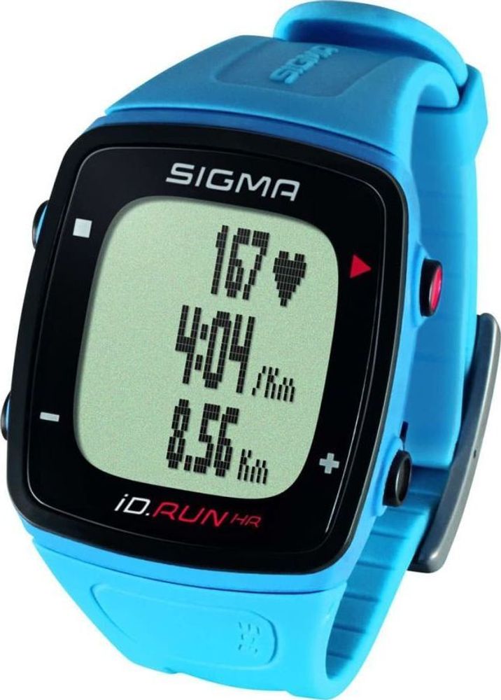 Часы SIGMA ID.RUN HR Blue, 10 функций (GPS, пульс.на часах) арт. 24910