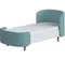 Кровать подростковая KIDI Soft размер М (бирюзовый)