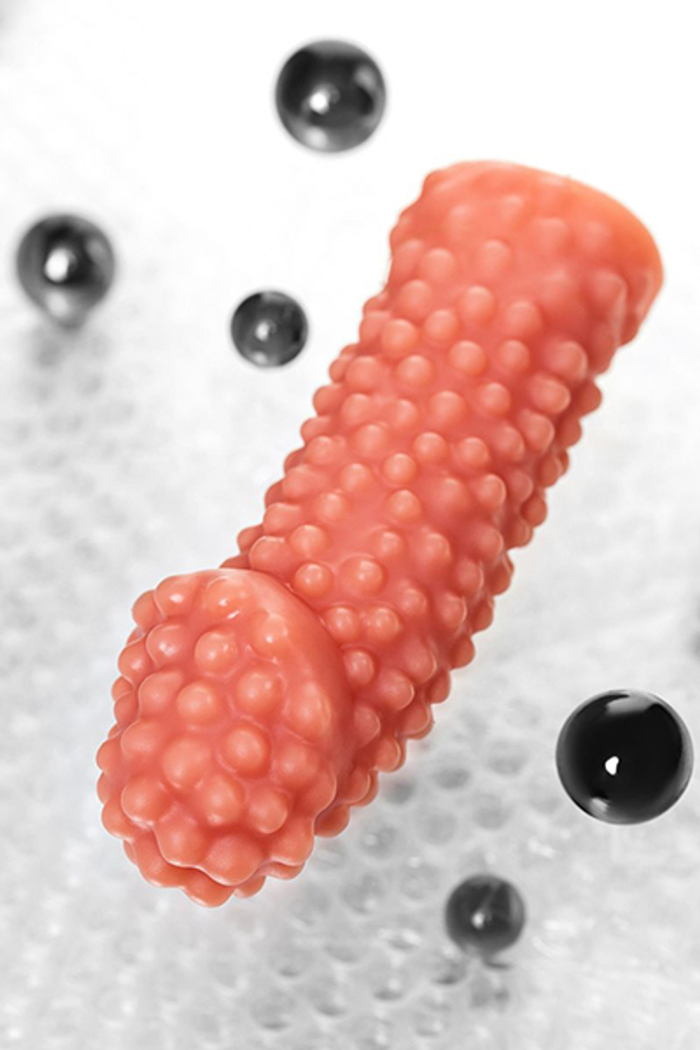 Реалистичная насадка на пенис 16,5см с бугорками Kokos Penis Sleeve 001 L Size