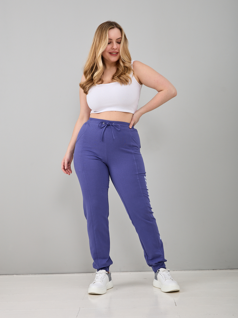 Брюки Бфл-038/сиреневый