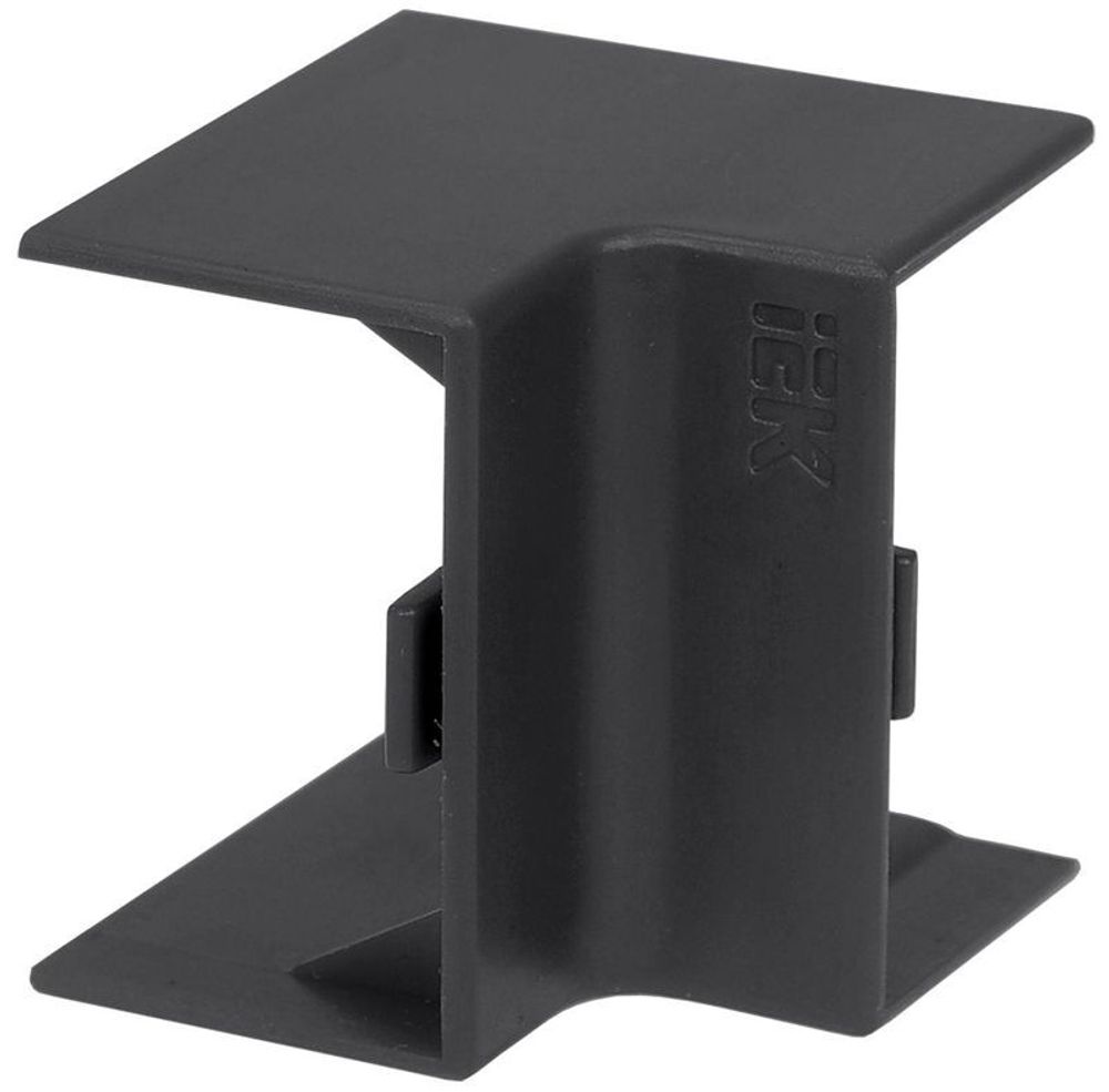 Угол для кабель-канала внутренний КМВ 100х60 КМН ELECOR черн. (уп.2шт) IEK EL-KK10D-V-100-060-K02