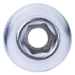 KING TONY (233545M) Головка торцевая стандартная шестигранная 1/4", 4.5 мм