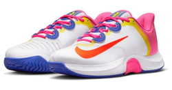 Женские Кроссовки теннисные Nike Air Zoom GP Turbo Osaka W - white/hyper pink/opti yellow/hyper crimson
