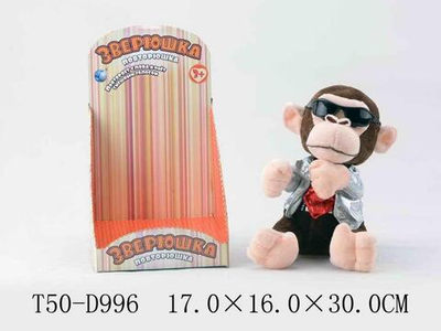 Мяг. мех. Повторяшка Обезьяна, коробка CL1506A