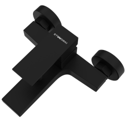 Смеситель для ванны с душем STWORKI Нюборг S37100BK матовый чёрный