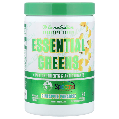 TC Nutrition, Essential Series, незаменимая зелень с фитонутриентами и антиоксидантами, ананасовый рай, 271 г (9,56 унции)