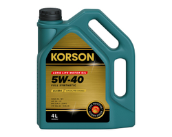 Масло моторное KORSON 5W40 A3/B4