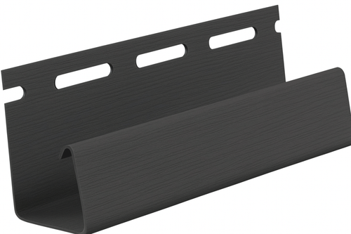 Сайдинг J-профиль Графит 3005мм Ю-Пласт коллекция Классик