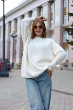 Джемпер вязаный женский SOFT, айвори