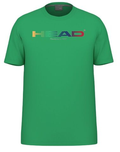 Детская теннисная футболка Head Junior Off Court Rainbow T-Shirt - Green