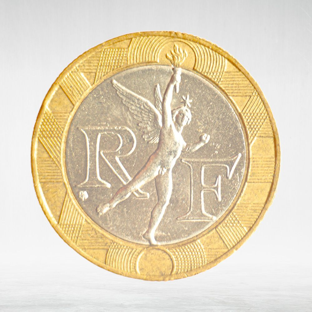 France, 10 Francs 1989 - Génie de la Bastille, VF