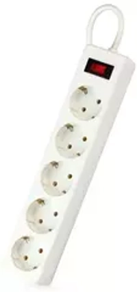 Сетевой фильтр питания 5-розеток 3-метра 10А Smartbuy белый
