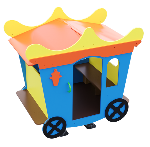 Качалка Карета И.05-034