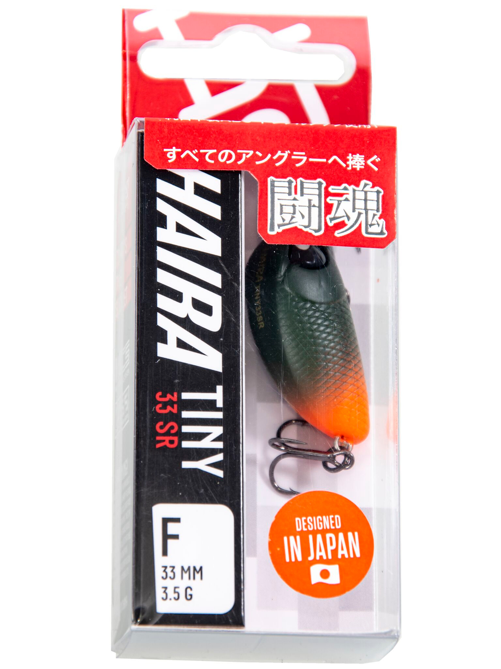 Воблер LUCKY JOHN Haira Tiny F 33SR, цвет 407