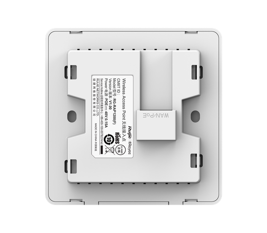 Двухдиапазонная настенная точка доступа RG-RAP1200 (F) AC1300