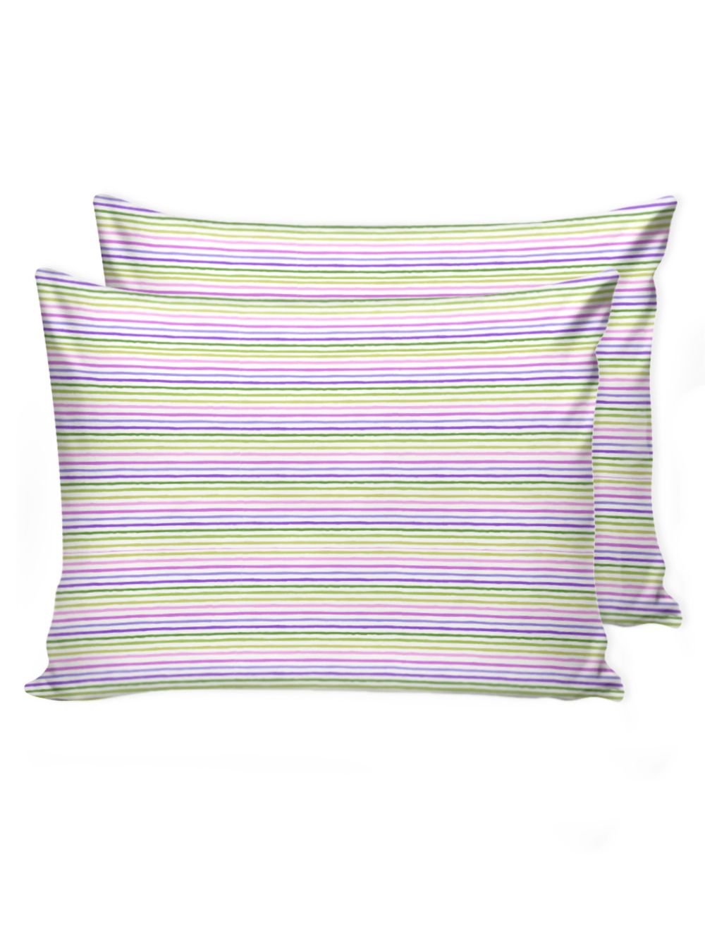 Наволочка комплект 2шт Сказка "Яркая полоска" 50х70 см, перкаль