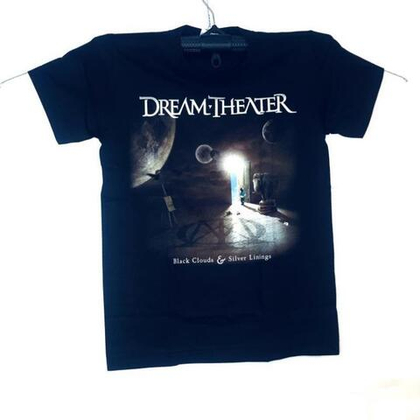 Футболка тайланд Dream Theater Black Clouds e Silver Linings (XS)