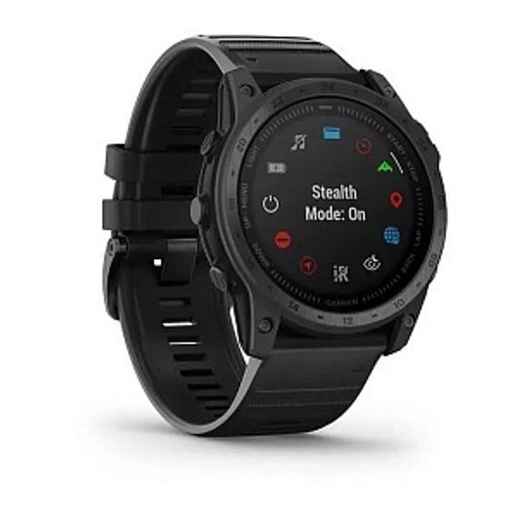 Garmin Tactix 7 Standard — тактические часы с GPS и чёрным ремешком