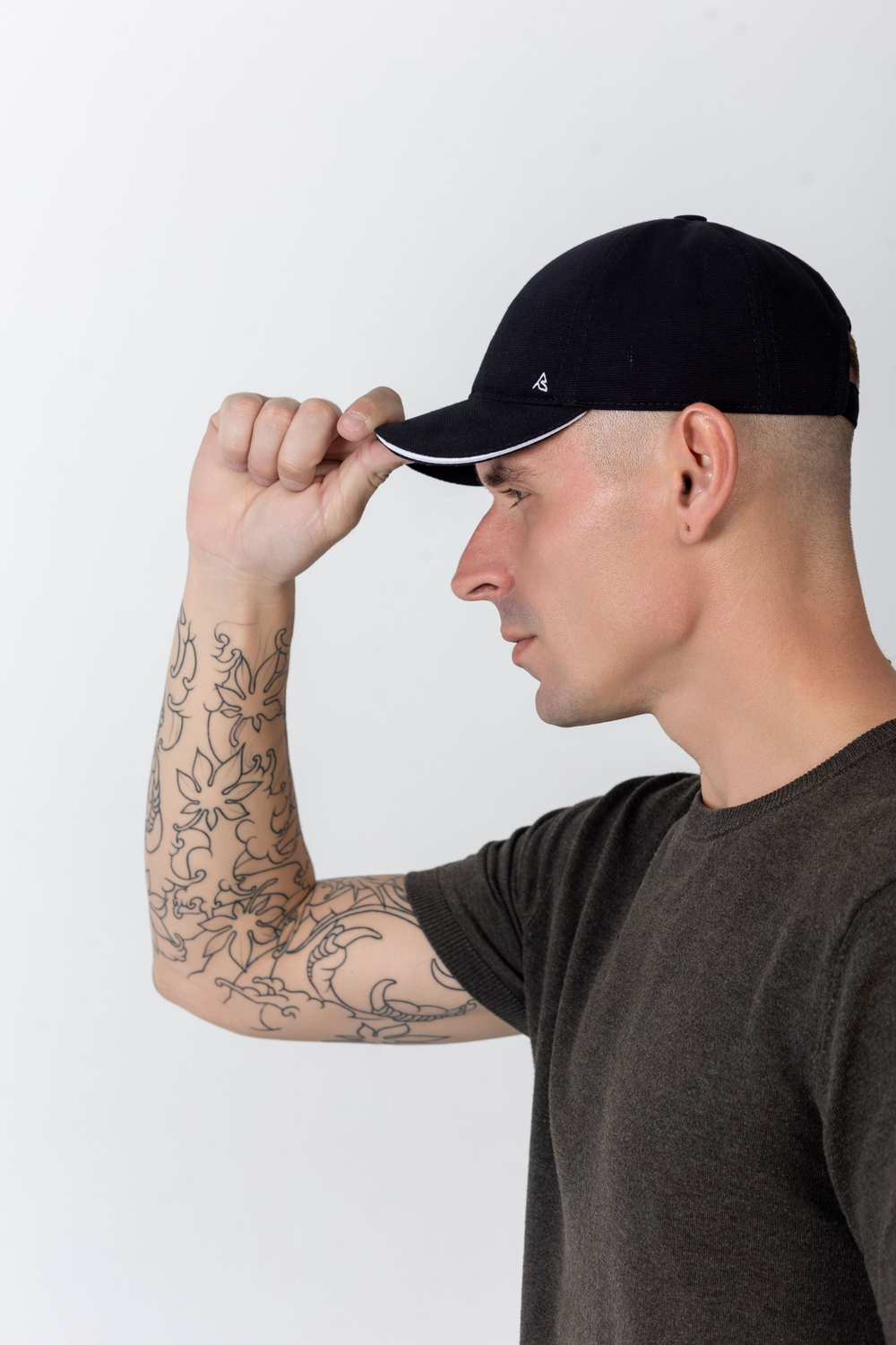 Бейсболка мужская КАВКАЗ вышивка канвас