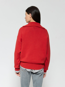 Джемпер с молнией