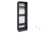 Шкаф Мадрид 0;75 без зеркала (графит серый)