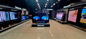 Новая демонстрационная зона Hisense