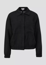 Льняная блузка-жакет