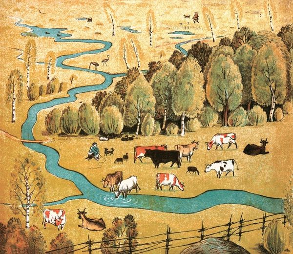 Река. Комплект из двух книг в папке. Елена Сафонова