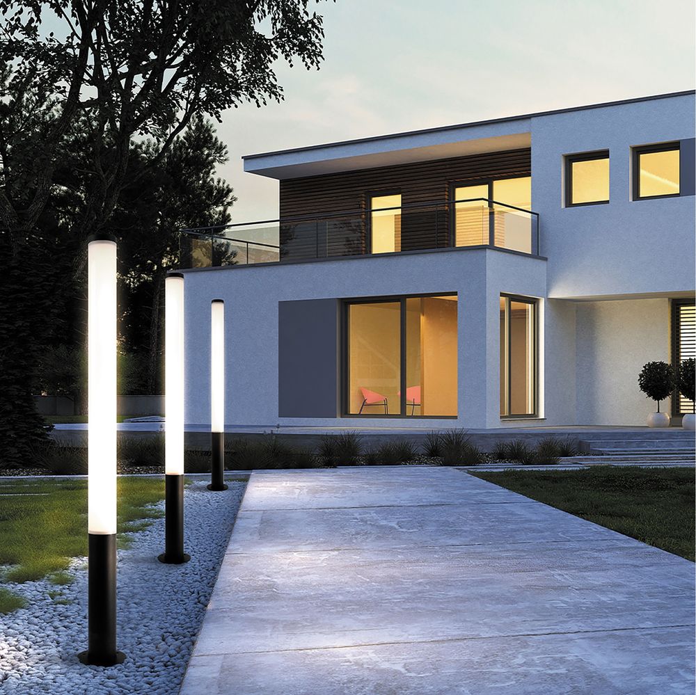 Светильник столбик ландшафтный 50вт 100x100x1500мм