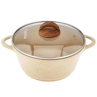 Кастрюля Горница, с антипригарным покрытием, для индукции, 3 л