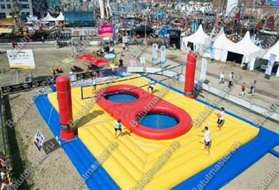 Площадка для игры в Боссабол, 14*7*5 м