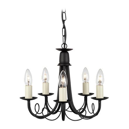 Люстра MN5-BLACK Elstead Lighting