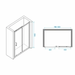Душевая система RGW Shower Panels SP-6143-01 50140801-01 хром