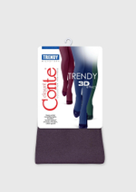 CONTE TRENDY MELANGE 60 Lycra® Плотные женские меланжевые колготки