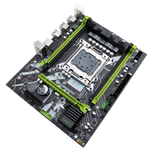 Материнская плата с процессором и памятью HUANANZHI X79M PRO, Socket2011, Xeon E5-2680v2, 64Гб (4х16Гб), mATX, Retail, 4xDDR3, PCIe3.0, 1xM.2, GLAN, 2xPS/2, 6xUSB2, 4xUSB3 (HNZ-X79-PRO-2680V2-64G)