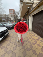 букет красных роз 21 штука
