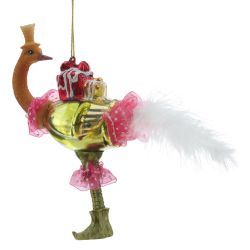 GAEM Украшение новогоднее "Страус", L10 W5 H15 см