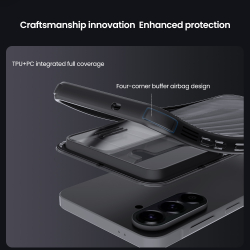 Чехол прозрачный тонированный с защитой камеры на смартфон Samsung Galaxy A57, серия CamShield Pro от Nillkin