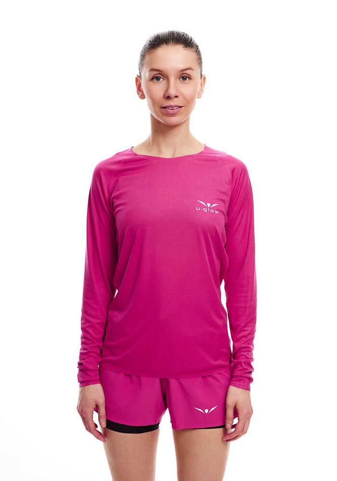 ЛОНГСЛИВ ЖЕНСКИЙ LONG SLEEVE TEE MICRO RIP STOP | PURPLE