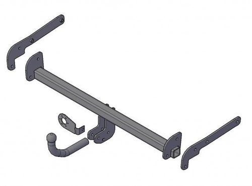 Фаркоп Suzuki Vitara 2015-, условно-съемный,(без электрики) Трейлер.7910