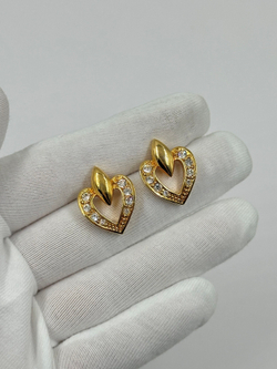 Серьги Сердечки Avon