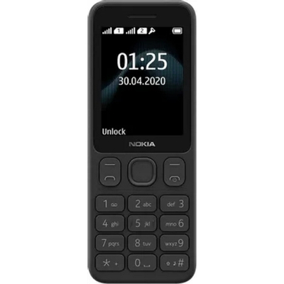Сотовый телефон NOKIA 125 TA-1655 DS EAC BLACK (SP01Z07Z1985Y)