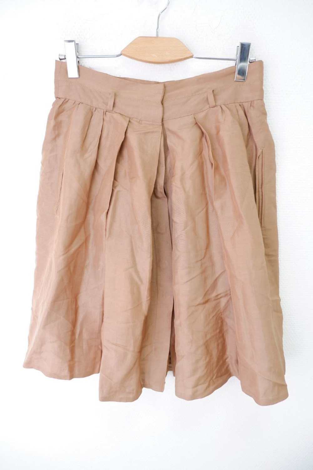Юбка Zara песочного цвета 48 размер